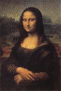 LEONARDO da Vinci Mona Lisa oil on canvas